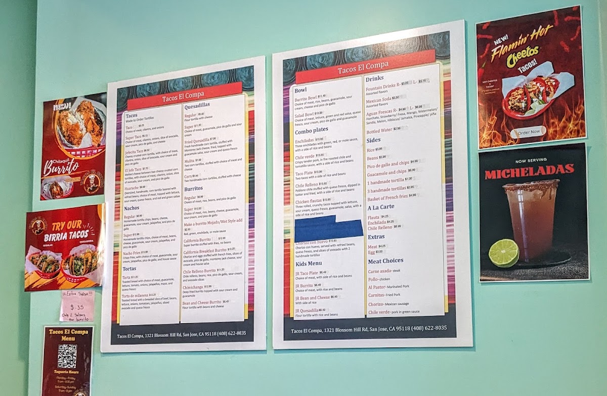 Tacos El Compa Taqueria Menu - Image 5